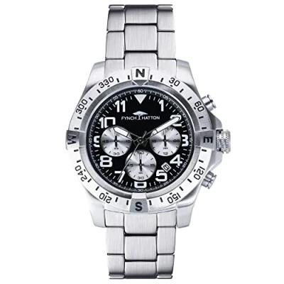 Afbeelding van Fynch Hatton Chronograaf, Heren, Maat: One Size, Silber