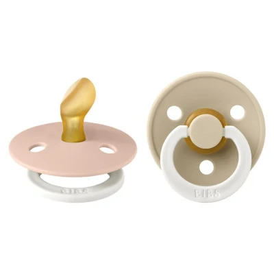 Image de Bibs 1 Sucette Anatomic Glow Duo Vani/blush