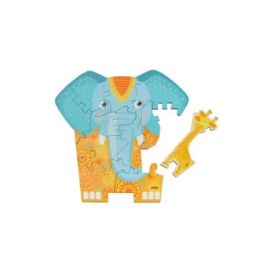 Afbeelding van Haba 2in1 Puzzel Olifant