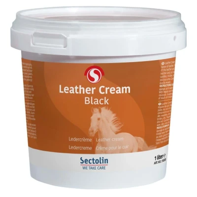 Image de Sectolin Crème pour le Cuir Noir 1L