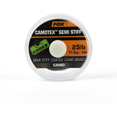 Afbeelding van Fox Edges Camotex Semi Stiff Coated Camo Braid 20m Maat : 35lb 15.9kg