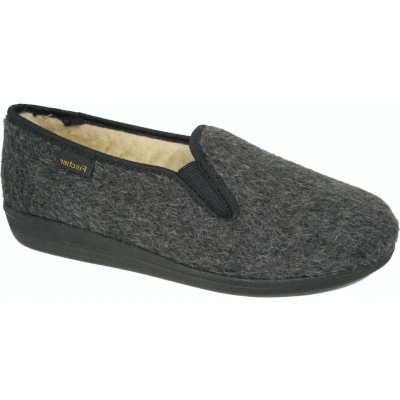 Afbeelding van Fischer Heren grijs donker pantoffels &amp; slippers maat 42