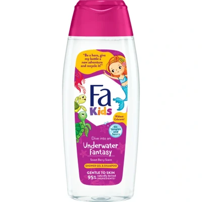 Afbeelding van Fa Kids Douchegel &amp; Shampoo Underwater Fantasy