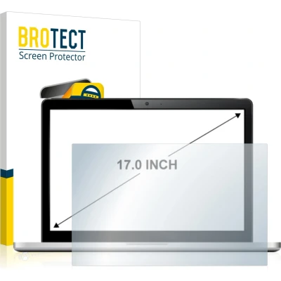 Afbeelding van BROTECT Screenprotector voor Laptops met 17 inch Schermen [368 mm x 229 mm, 16:10] Folie Beschermfolie matte