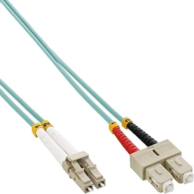 Afbeelding van InLine Glasvezel duplex kabel (CAT6, 5 m), Netwerkkabel
