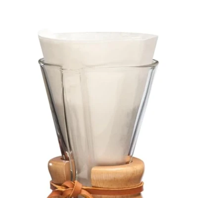 Afbeelding van Chemex FP 2 papieren filters, doos met 100 filters voor 3 kopjes