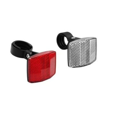 Afbeelding van Benson Fiets Reflector Wit Voorzijde Rood Achterzijde