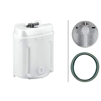 Afbeelding van HELLA 8TF 358 106 141 Brandstofpomp Electrisch Met pakking, Zonder brandstoftoevoermodule VOLKSWAGEN: Golf 4, SEAT: Leon I Hatchback