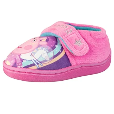 Afbeelding van Peppa Pig Meisjespantoffels, Paars.