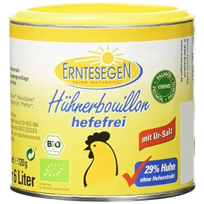 Afbeelding van Erntesegen Gistvrije kippenbouillon (120 g) Biologisch