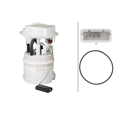 Afbeelding van HELLA 8TF 358 146 551 Brandstoftoevoereenheid Met pakking, brandstoftoevoermodule drukregelaar Electrisch PEUGEOT: 807, CITROËN: C8