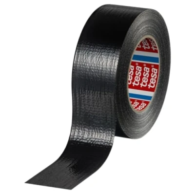 Afbeelding van Tesa 60462 Duct Tape extra sterk plakband voor reparaties, fixeren, verpakken, verzegelen, noodgevallen, alle doeleinden, binnen en buiten, 50 mm x m (wit)
