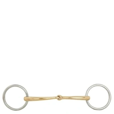 Image de BR Mors de Filet Soft Contact à Anneaux Courbé 10mm 13,0cm