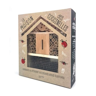 Afbeelding van MAISON DES COCCINELLES (LIVRE + 1 HOTEL A INSECTES)