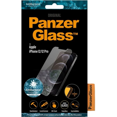 Afbeelding van PanzerGlass Gehard Glas Antibacteriële Screenprotector Apple iPhone 12/12 Pro