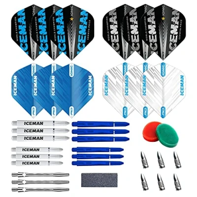 Afbeelding van RED DRAGON Gerwyn Price Iceman Dartpijlen Accessoirepakket
