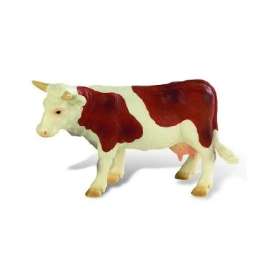 Image de Bullyland Vache marron/blanche