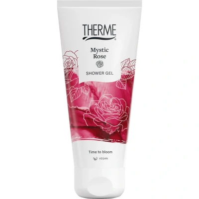 Afbeelding van 6x Therme Shower Gel Mystic Rose 200 ml