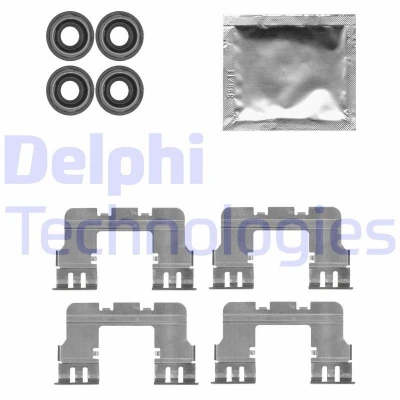 Afbeelding van DELPHI LX0617 Accessoireset, schijfremblok CHRYSLER: 300C Saloon