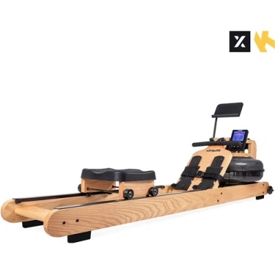 Afbeelding van VirtuFit Elite Water Resistance Houten Roeitrainer Hout/Oak