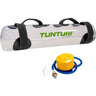 Afbeelding van Tunturi Watergevulde Powerbag 20kg fitness aquabag voor krachttraining Zandzak alternatief Incl. gratis app