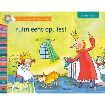 Afbeelding van Deltas Zin Om Te Lezen! Ruim Eens Op, Lies! (avi M3/avi 1)