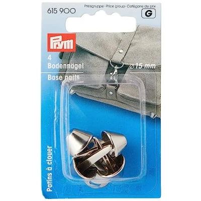 Afbeelding van tassenbodem nagels prym tassen hobby diy
