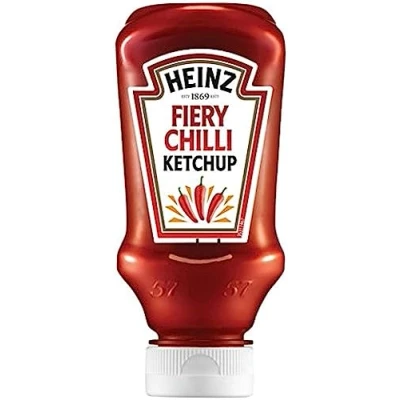 Afbeelding van Heinz Tomato Ketchup met Fiery Chilli voor het kruiden van de beste maaltijden, 255 g