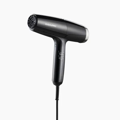 Afbeelding van Babyliss PRO Falco Digitale High Speed Föhn Zwart Zilver Haibu by Kapperskorting.com