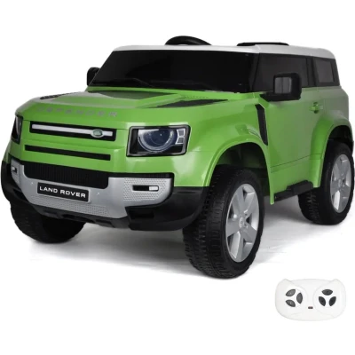 Afbeelding van Landrover Defender Elektrische Kinderauto Groen