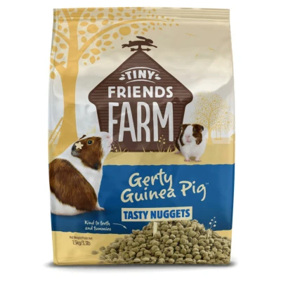 Afbeelding van Tiny Friends Farm Gerty Guinea Pig Tasty Nuggets Caviavoer 1.5 kg