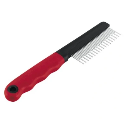Afbeelding van Ferplast Vachtkam Kort/Lang Hondenvachtkam 20.2x1.6x4.2 cm Rood Zwart