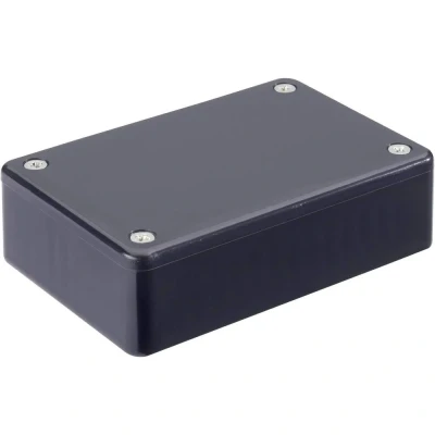 Afbeelding van Hammond Electronics 1591MBK Euro behuizing ABS Zwart 1 stuk(s)