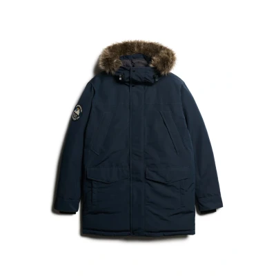 Afbeelding van Superdry Everest Winterjas, Heren, Maat: Medium, Eclipse navy