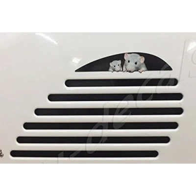 Afbeelding van EU Decals MioVespa Collection Billet One Sticker gelamineerd voor ventilatierooster rechts compatibel met Vespa Gts 125 200 250 300 Gtv