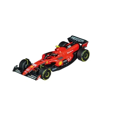 Afbeelding van Carrera GO!!! 20064239 Ferrari SF 23 &quot;C. Sainz&quot; auto voor racebaan in schaal 1:43, officiële licentie Formule 1, geschikt kinderen vanaf 6 jaar