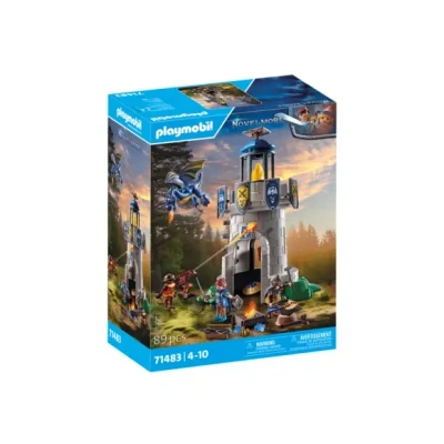 Afbeelding van Playmobil Novelmore Rittertoren met smid en draak 71483