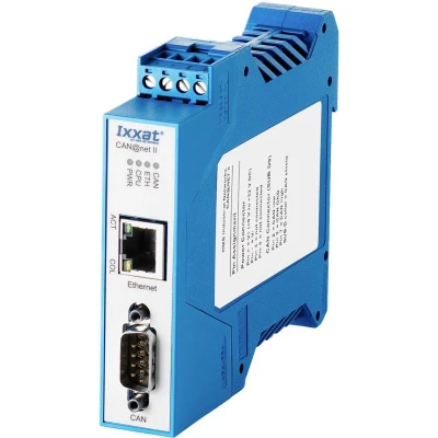 Afbeelding van Ixxat 1.01.0086.10201 CAN@net II/Generic CAN omzetter Bus, Ethernet 12 V/DC, 24 V/DC 1 stuk(s)