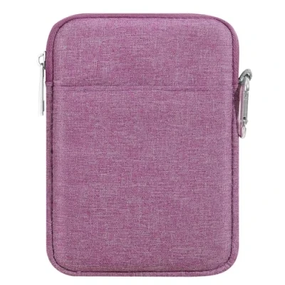 Afbeelding van MoKo Kindle 6,8 inch mouwtas, nylon beschermhoes compatibel met Paperwhite 2021, Fire 7 2022, paars