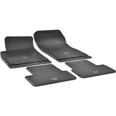 Afbeelding van WALSER 50476 Vloermatset Rubber voor en achter 4 Zwart Op maat gemaakt OPEL: Zafira C Tourer, Astra J Hatchback, GTC