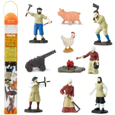 Afbeelding van Safari Speelset Jamestown Settlers Toob Junior 10 Stuks