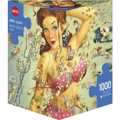 Afbeelding van Puz.InstaGirl Life1000 3hkg.Heye29992