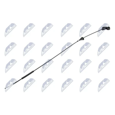Afbeelding van NTY EZC BM 087 Motorkapkabel Achter, Interieur BMW: X5 (E53) 4.4 i, 3.0 d, 4.6 is, 4.8 is 2000 2006