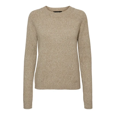Afbeelding van Vero Moda LS Oneck GA NOOS Trui, Dames, Maat: XL, Sepia tint