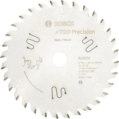 Afbeelding van Bosch Accessories Top Precision Best Cirkelzaagblad