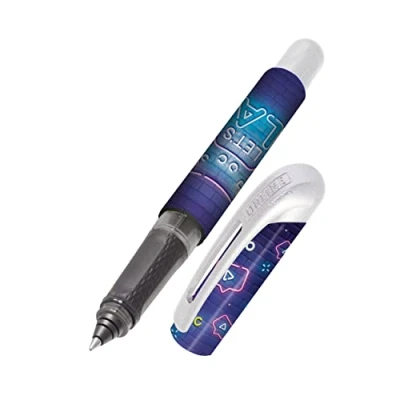 Afbeelding van ONLINE College Let&#039;s Play Inktpatroon, voor rechts en linkshandigen, ergonomische handgreep, met blauwe combipatroon, 1 stuk (1 stuk)