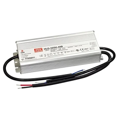 Afbeelding van Mean Well HLG 320H 24B LED driver, transformator Constante spanning, stroomsterkte 320 W 13.3 A 12 24 V/DC Dimbaar, PFC schakeling,