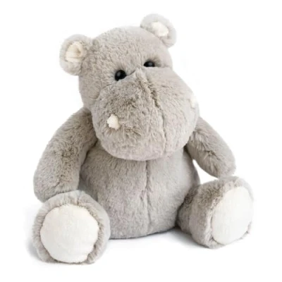 Image de Animal en peluche Doudou et Compagnie Hippo&#039;dou 32 cm