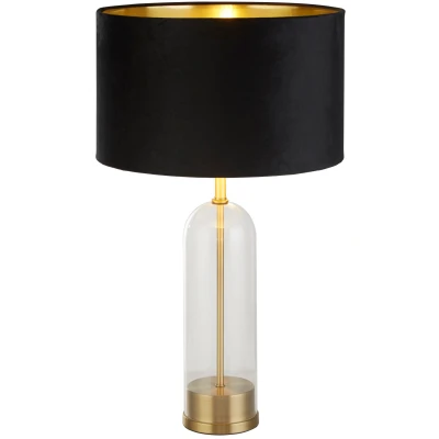 Afbeelding van Searchlight Oxford Tafellamp Ø 40 X 51 Cm Zwart En Goud