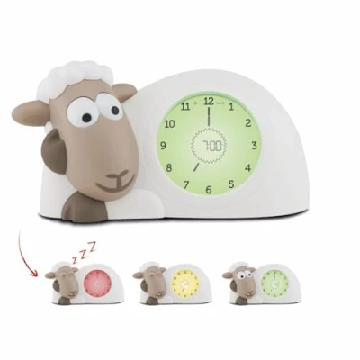 Afbeelding van Zazu Sam Slaaptrainer Schaap Bruin Kinderwekker